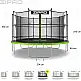 Trampolina ogrodowa Zipro Jump Pro z siatką wewnętrzną 12FT 374cm + Mata Celnościowa