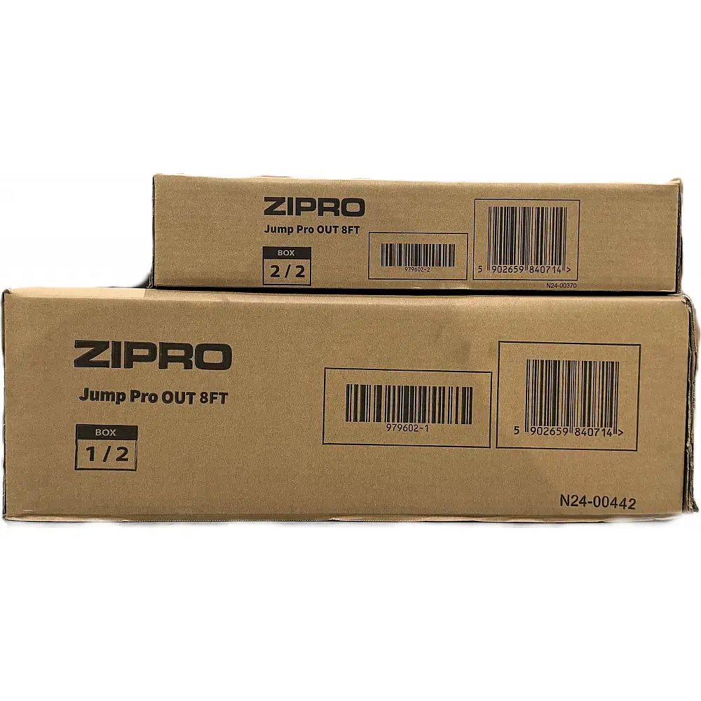 Trampolina ogrodowa Zipro Jump Pro z siatką zewnętrzną 8FT 252cm + Mata Celnościowa