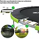 Trampolina ogrodowa Zipro Jump Pro z siatką zewnętrzną 8FT 252cm + Mata Celnościowa