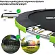 Trampolina ogrodowa Zipro Jump Pro OUT z siatką zewnętrzną 4FT 127cm + Mata Celnościowa