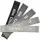Zipro Mini Bands Λάστιχα Αντίστασης Σετ 5 Τεμαχίων από Latex, Γκρι