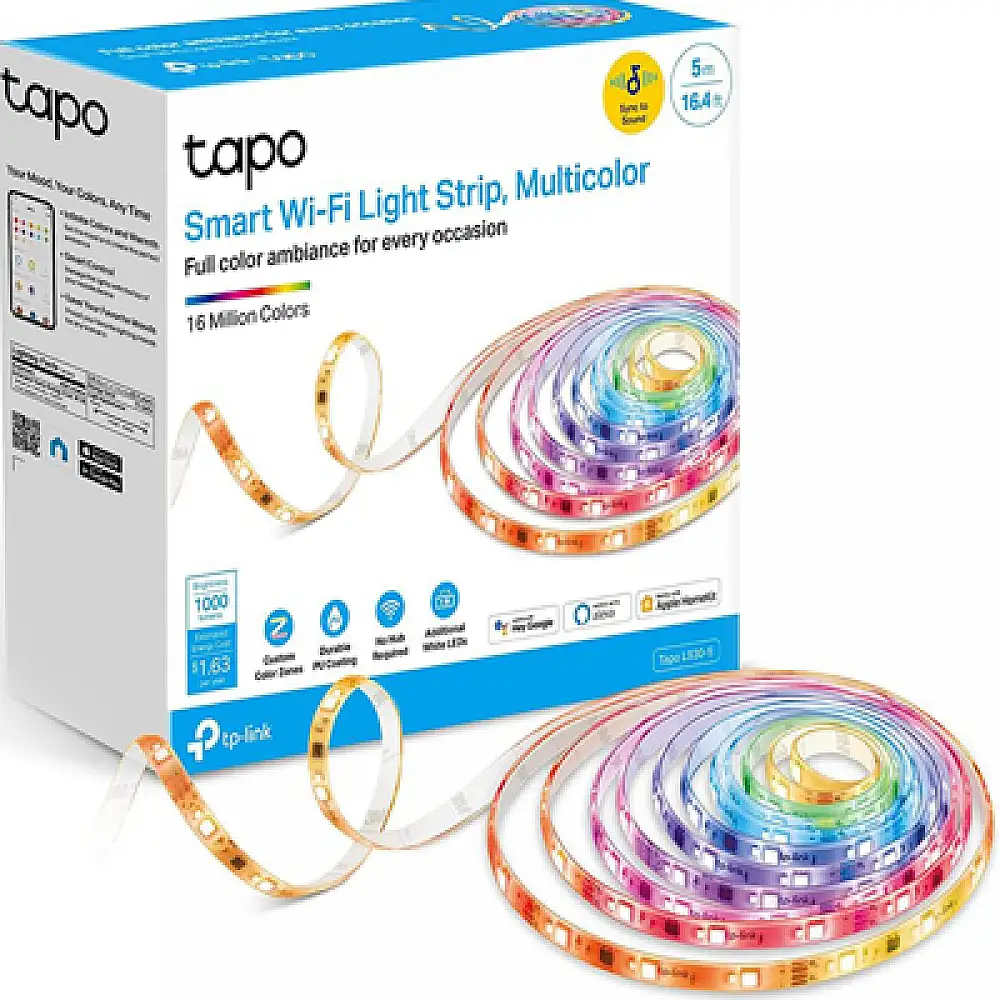 TP-Link Tapo L930-5 Smart Light Strip, Multicolor