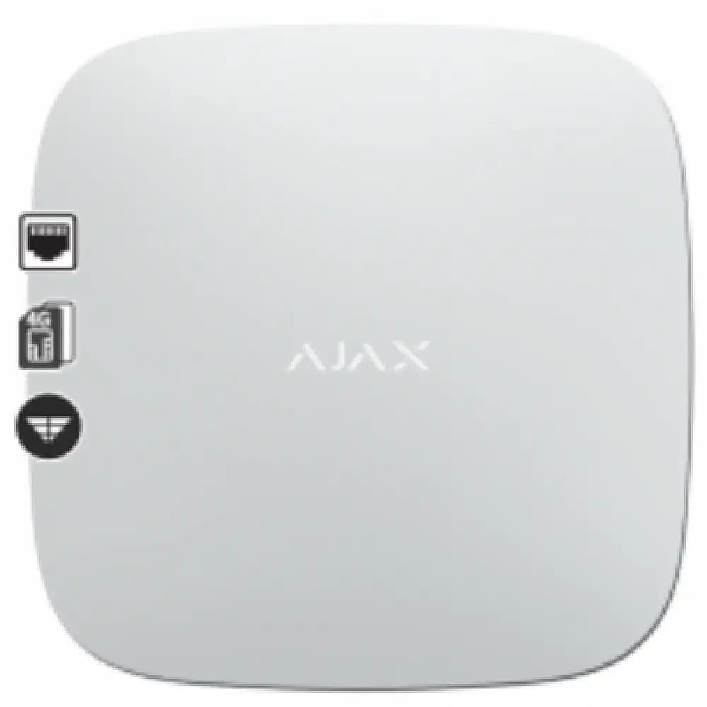 AJAX SYSTEMS - HUB 2 (4G) WHITE