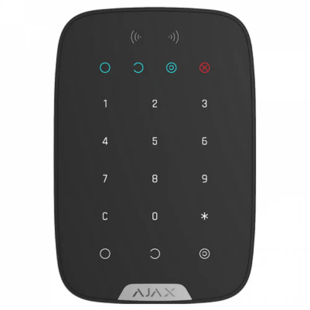 AJAX SYSTEMS - KEYPAD PLUS BLACK