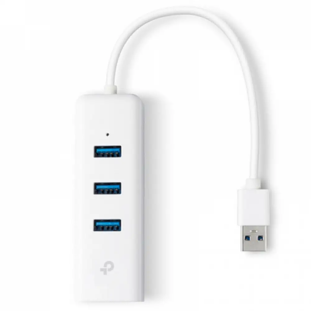 TP-LINK UE330 V3 USB 3.0 3-Port Hub & Gigabit Ethernet Adapter 2 in 1 USB Adapter