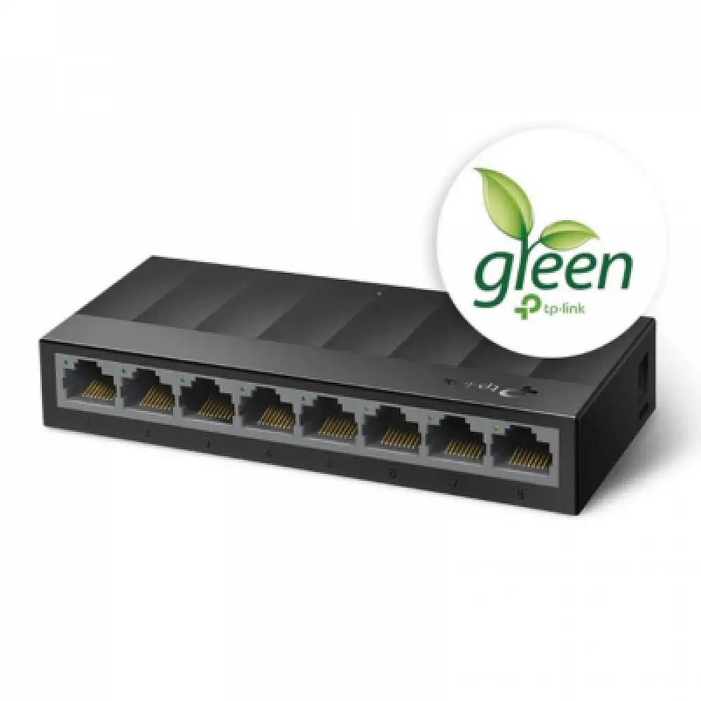 TP-LINK LS1008G V4 8-Port 10/100/1000Mbps Desktop Switch
