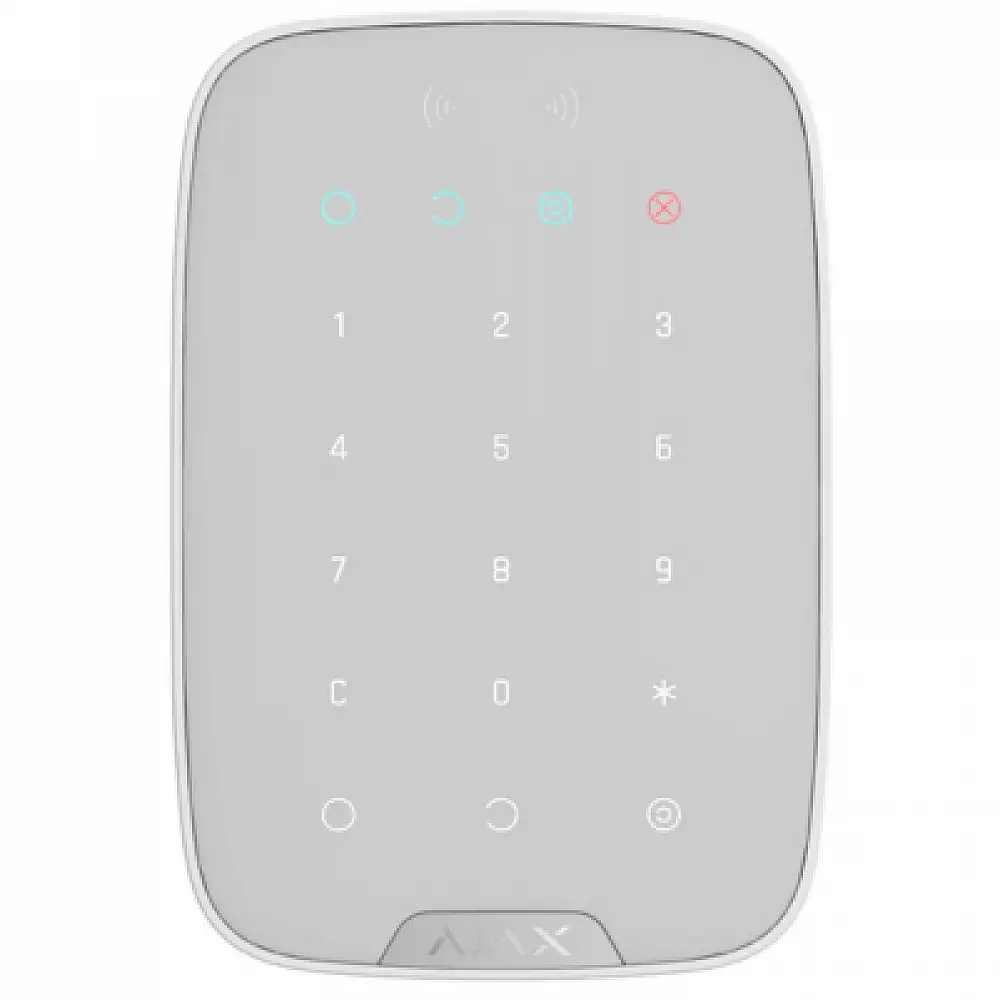 AJAX SYSTEMS - KEYPAD PLUS WHITE