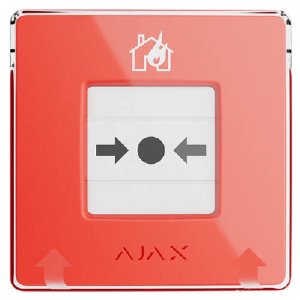 AJAX SYSTEMS -  MANUAL CALL POINT (RED)