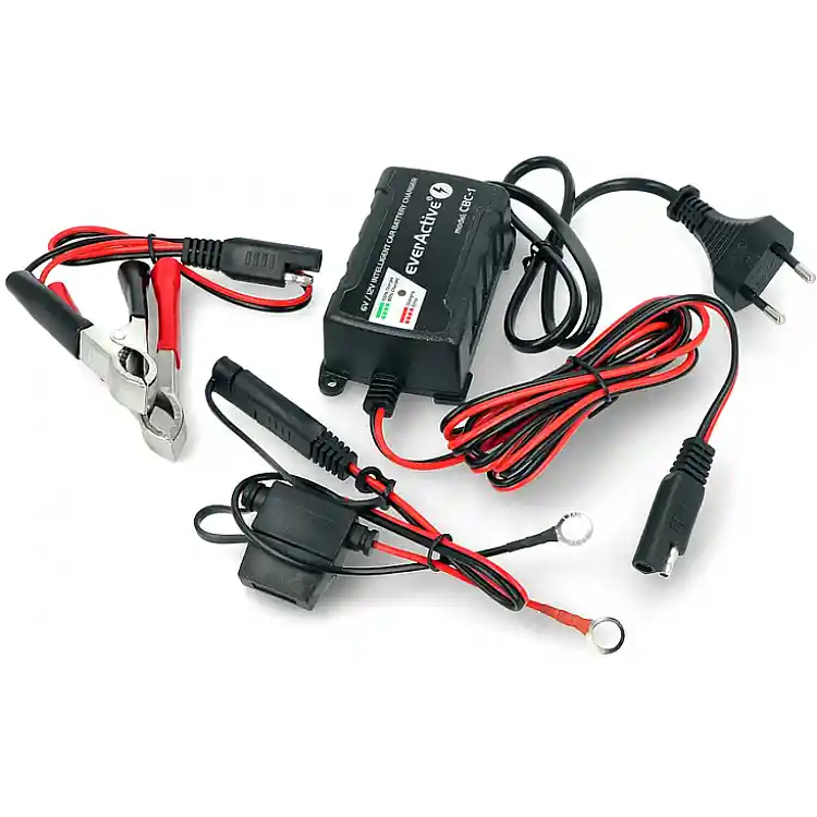 Charger, automatic car battery charger for 6V / 12V battery everActive CBC-1 v2
