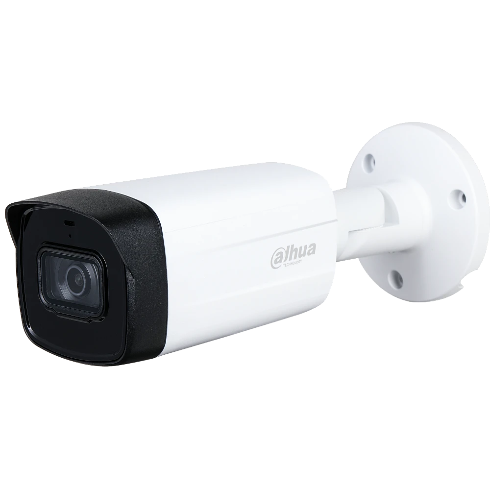 DAHUA - HAC-HFW1200TH-I8-S5 Υβριδική Κάμερα Bullet 2MP, με φακό 3.6mm και IR 80m