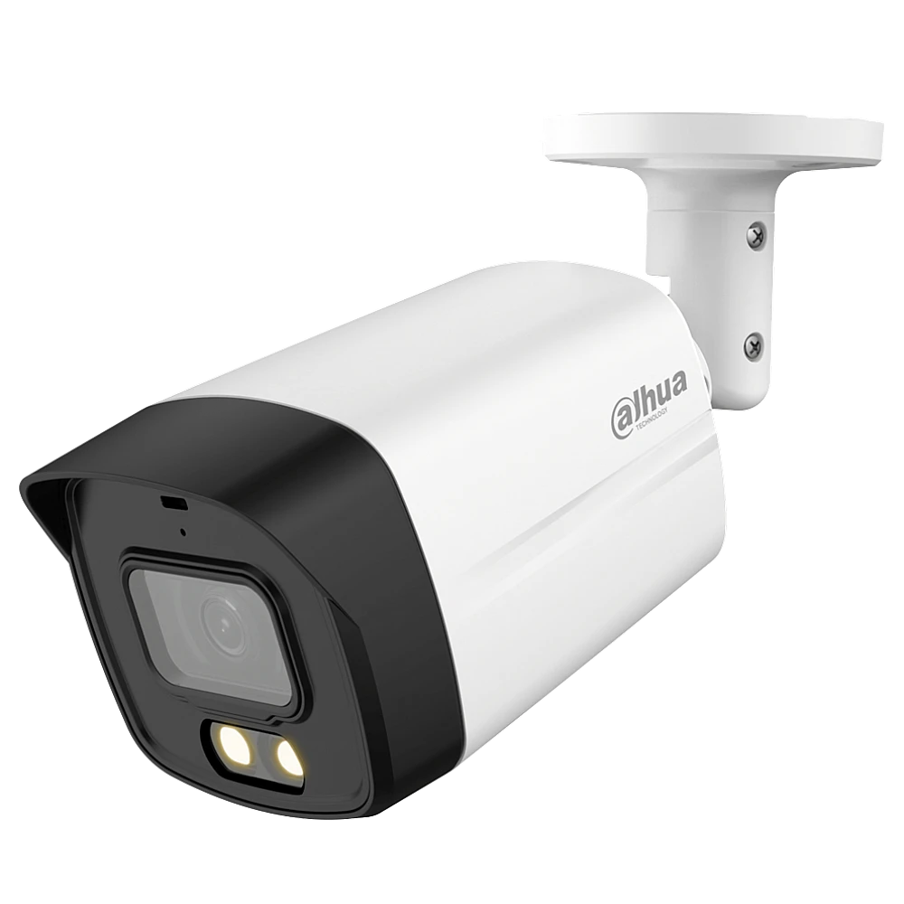 DAHUA - HAC-HFW1509TLM-IL-A-S2 Υβριδική Bullet κάμερα, Dual Smart Illuminators, 5MP με φακό 3.6mm και ενσωματωμένο μικρόφωνο