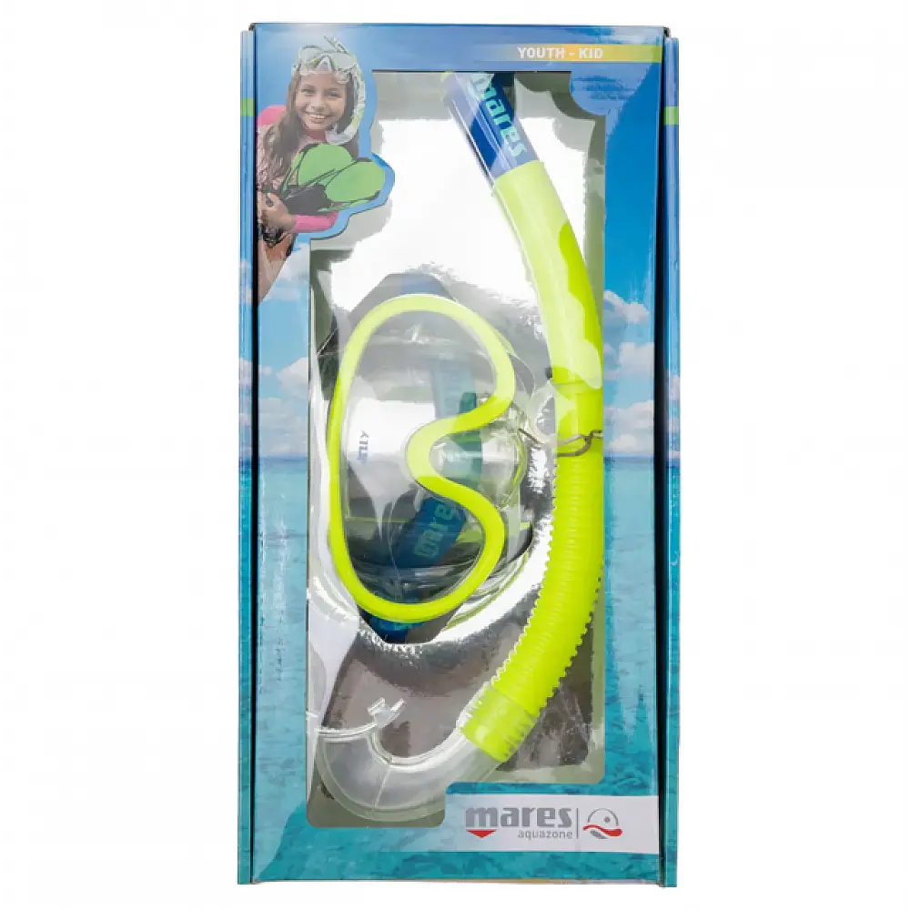 JELLY CLEAR/LIME/AQUA COMBO MARES