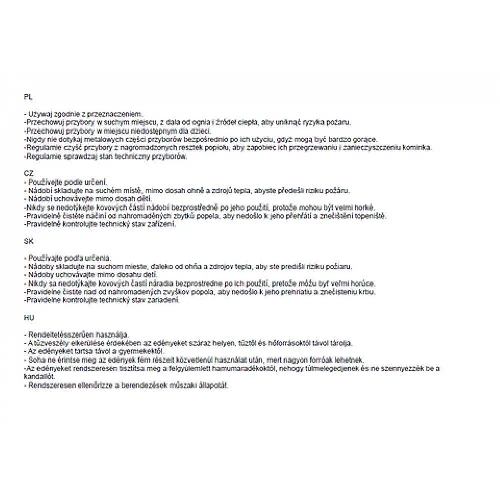 Kaminer Σετ Εργαλείων Τζακιού 5-σε-1 Απόχρωσης Μαύρο 25971
