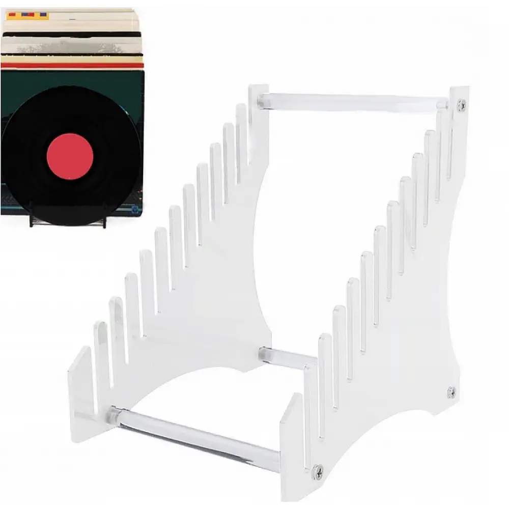 SPM Διαφανής Βάση Βινυλίων για 12 Δίσκους 5908222246419