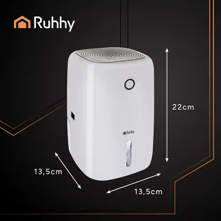 Ruhhy Αφυγραντήρας Αέρα 330 ml ανα 24 ώρες 22 x 13.5 x 13.5 cm 26829