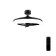 Cecotec Ανεμιστήρας Οροφής EnergySilence LampAero 770 LightDesign με Φωτισμό LED, Κινητήρα DC 25W, Τηλεχειριστήριο, Χρονοδιακόπτη και 6 Ταχύτητες CEC-123447