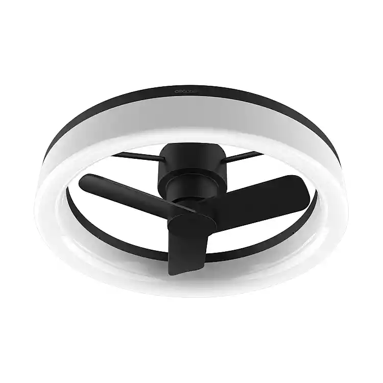 Cecotec Ανεμιστήρας Οροφής EnergySilence LampAero 770 LightDesign με Φωτισμό LED, Κινητήρα DC 25W, Τηλεχειριστήριο, Χρονοδιακόπτη και 6 Ταχύτητες CEC-123447