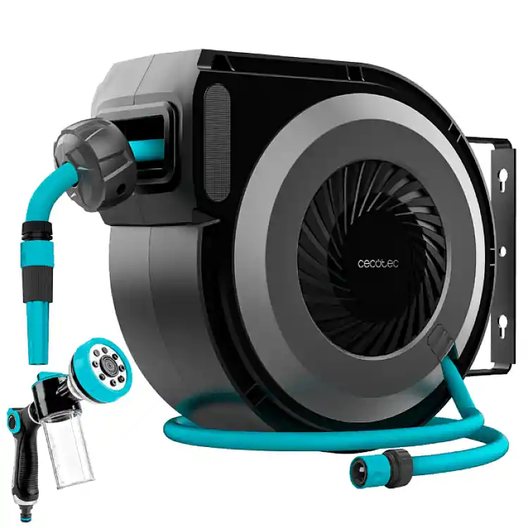 Cecotec Ανέμη Λάστιχου 10m Hydroshell 100 Pro Αυτόματο με Slow Return και Smooth Technology CEC-114305