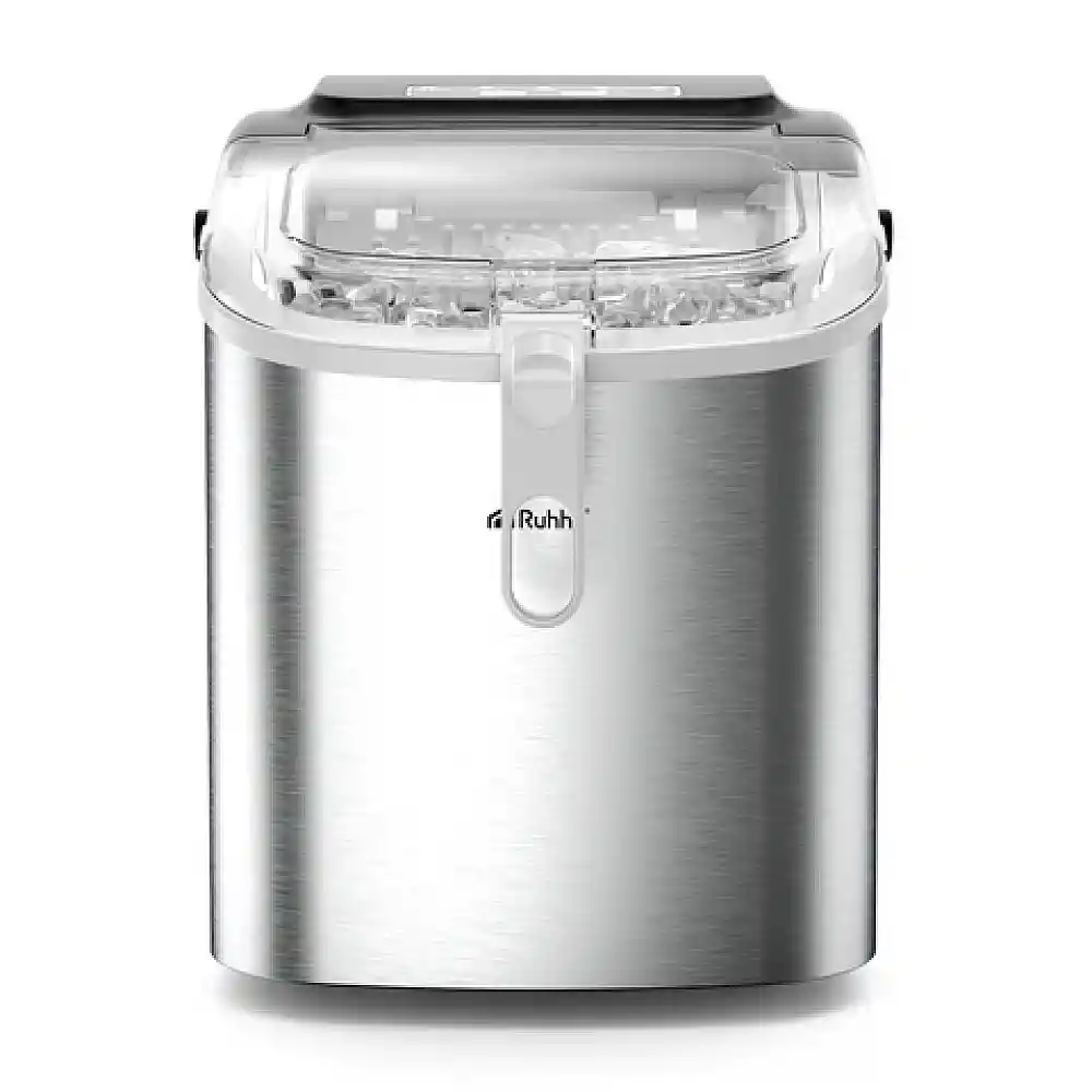 Ruhhy Παγομηχανή Ασημί 1.2L 12kg/24h 27709
