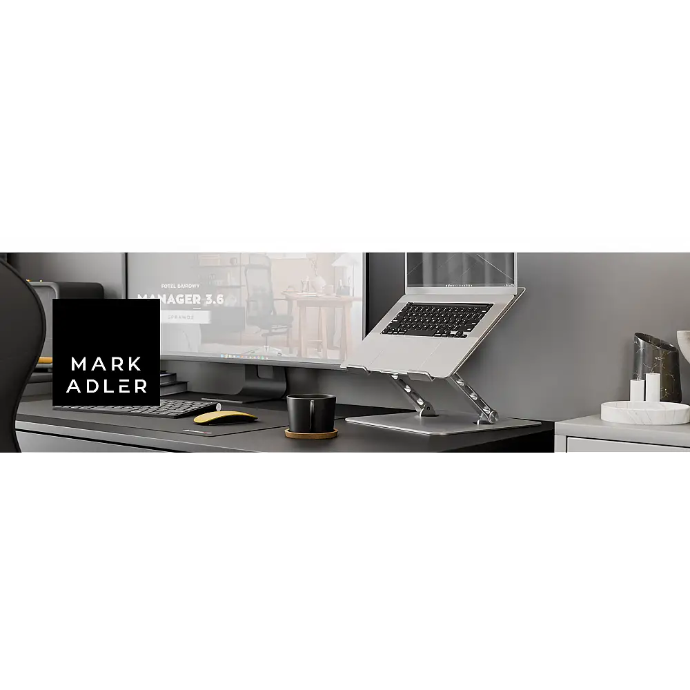 MarkAdler Βάση φορητού υπολογιστή Stand 2.5 με Διαστάσεις 2.5" 5903796016338