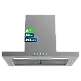 Cecotec Απορροφητήρας Bolero Flux TT 604000 Inox A++ Εξαγωγέας καπνού "T" 60cm, 393m³/h, 3 ταχύτητες, SS Touch Control, Ανοξείδωτο, Ενεργειακή Κλάση A++, DC Μοτέρ, Led φωτισμός, Φίλτρα Αλουμινίου & Άνθρακα. CEC-110297