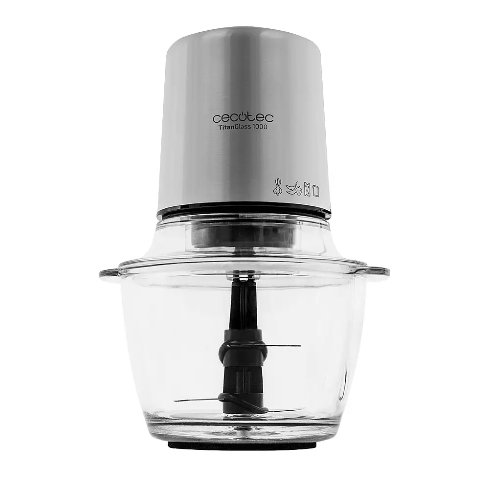 Cecotec Ηλεκτρικός Πολυκόφτης TitanGlass 1000 Max με Ατσάλινο Σώμα και Λεπίδες με Επικάλυψη Τιτανίου CEC-A90-119928