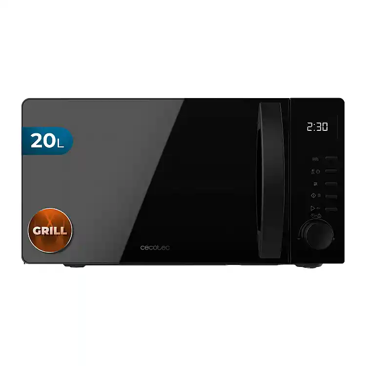 Cecotec Ψηφιακός Φούρνος Μικροκυμάτων με Grill 20L Proclean 5105 Μαύρος CEC-123518