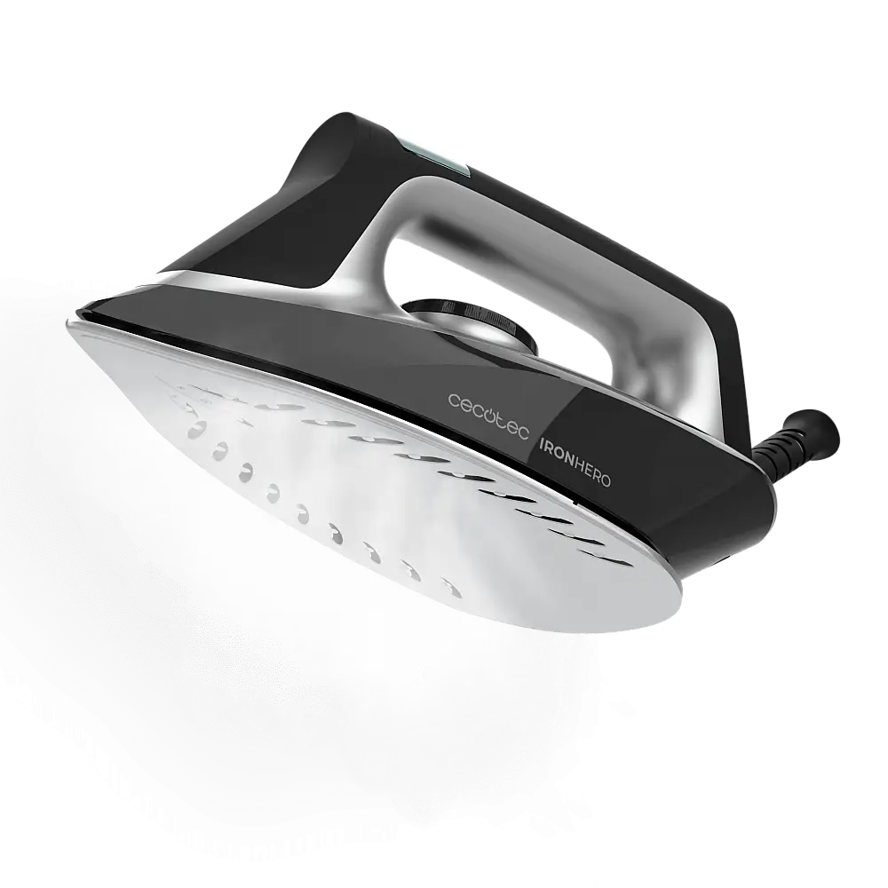 Cecotec Σύστημα Σιδερώματος με Ατμό IronHero H-2800 (2800 W) με Κεραμική Πλάκα Turbo Slide και Συνεχής Ατμός 135 g/min Τεχνολογία I-Pump, Ακρίβεια Μύτης, Έλεγχος Θερμοκρασίας, Σύστημα Αποσβέσεως Άλατος Cyclo Clean, Αυτόματη Απενεργοποίηση Smart Auto Off.