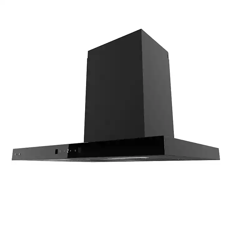 CECOTEC Απορροφητήρας Κουζίνας Bolero Flux TT 604400 Black A++ Τύπου Τ 60cm με 413,3m³/h, Αισθητήριο Αφής, BLDC Motor, Booster, Χειρονομιακό Έλεγχο και Φίλτρα Άνθρακα CEC-110299
