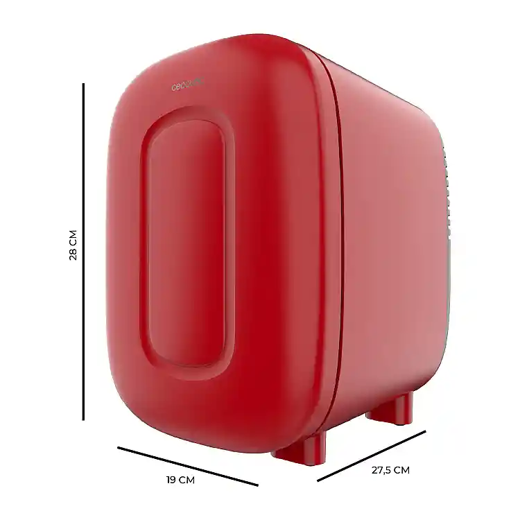 CECOTEC Φορητό Μίνι Ψυγείο 4L 12V/220V Κόκκινο, Ψύξης/Θέρμανσης Bolero MiniCooling Bora Red CEC-112746