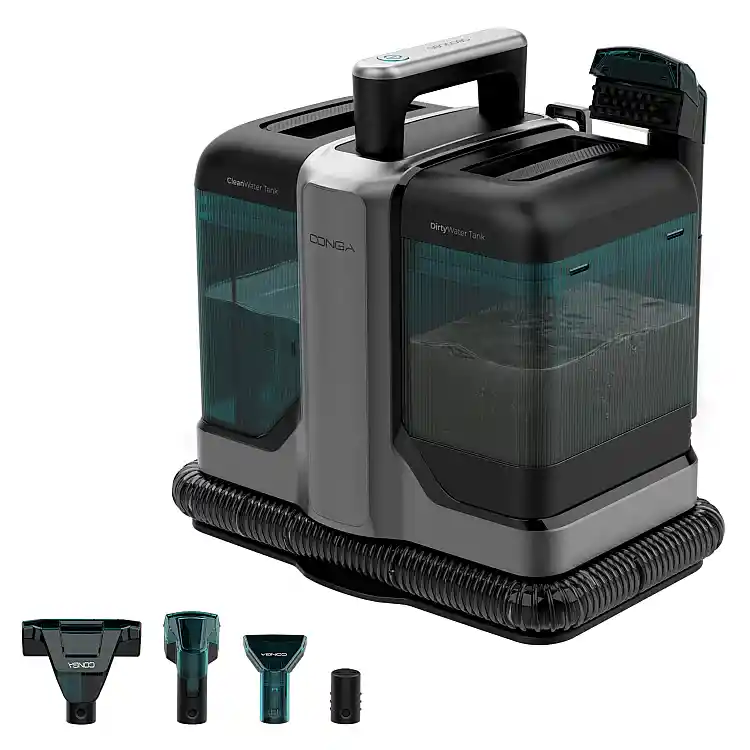 CECOTEC Καθαριστής Ταπετσαριών 750W Conga Carpet&Spot Clean 7500 Pro 17 kPa με Δοχεία 1600ml/750ml και 4 Αξεσουάρ CEC-129535