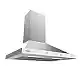 CECOTEC Απορροφητήρας Πυραμίδα 60 cm Bolero Flux PT 604400 Inox A+++, 449,5 m³/h, Λευκό Γυαλί/Ανοξείδωτο Ατσάλι, BLDC, Χειρισμός με Κίνηση Χεριού, Booster, Πλενόμενα Φίλτρα, Φίλτρα Άνθρακα για Ανακύκλωση CEC-110290