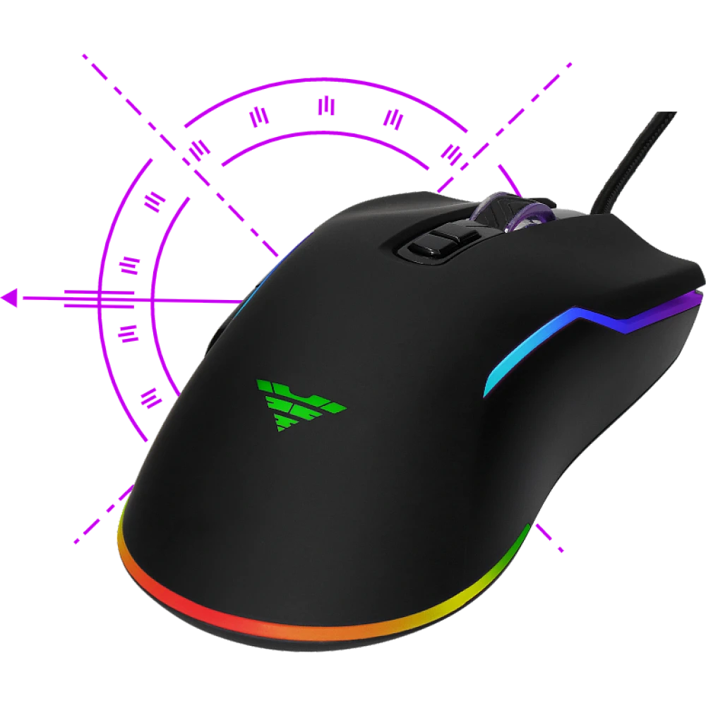 Ενσύρματο Οπτικό Ποντίκι Gaming με 7 Πλήκτρα 12400 DPI RGB Condor Classic Preyon PCC27B Ενσύρματο Οπτικό Ποντίκι Gaming με 7 Πλήκτρα 12400 DPI RGB Condor Classic Preyon PCC27B