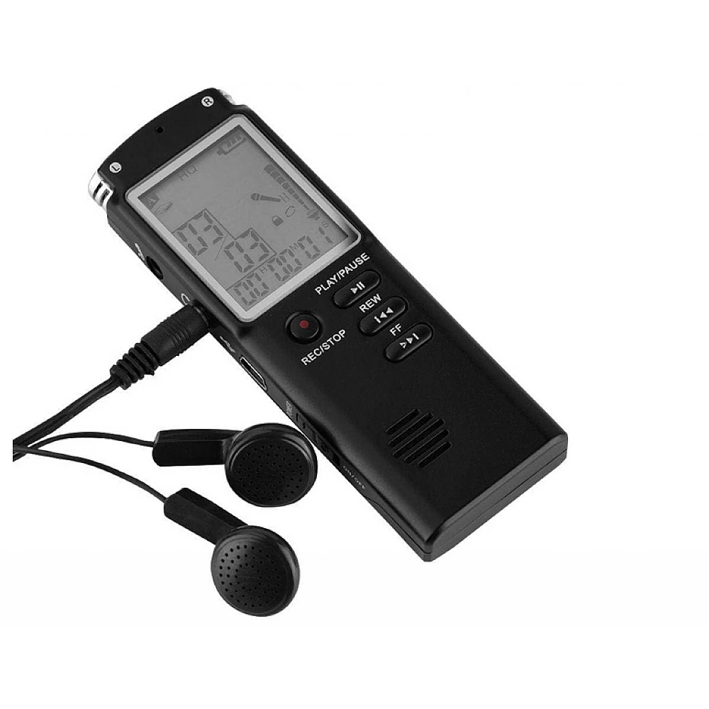 Ψηφιακός Καταγραφέας Φωνής MP3 player 8GB Μικρόφωνο και Ακουστικά 5907451351369 VERK GROUP Ψηφιακός Καταγραφέας Φωνής MP3 player 8GB Μικρόφωνο και Ακουστικά 5907451351369 VERK GROUP