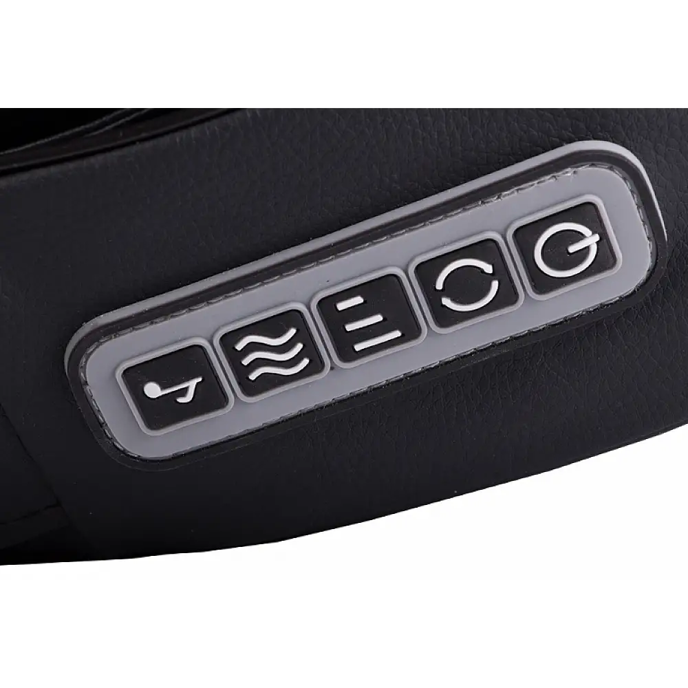 Συσκευή Μασάζ Shiatsu Αυχένα-Πλάτης-Σώματος με Θερμότητα και Ηχείο Μαύρο 5907451367285 VERK GROUP