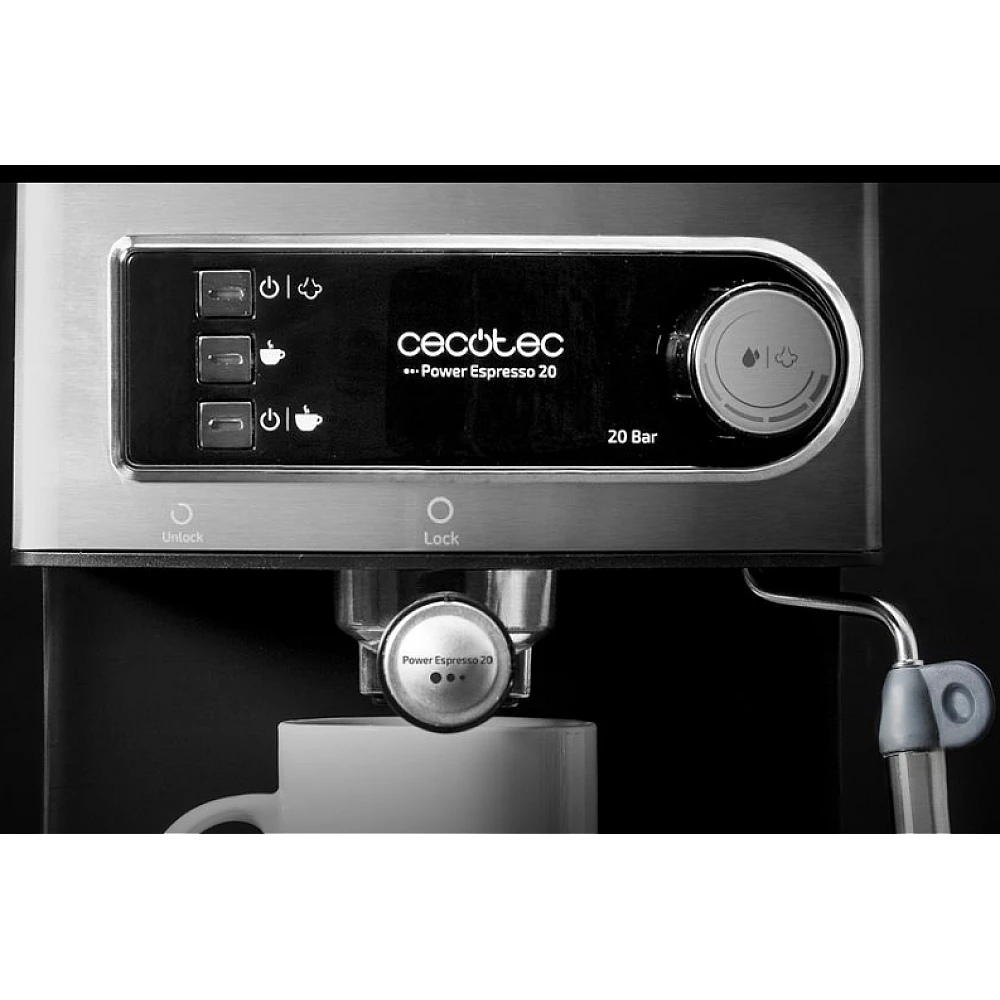 Μηχανή Espresso Power Espresso 20 Bar 1,6 lt CEC-04752 Cecotec Μηχανή Espresso Power Espresso 20 Bar 1,6 lt CEC-04752 Cecotec