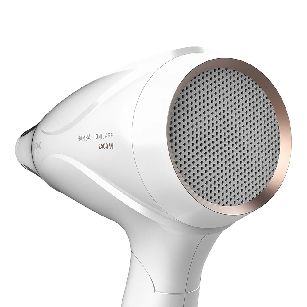 CECOTEC  Bamba IoniCare TravelWhite: Επαγγελματικό Σεσουάρ Ταξιδιού 2400W, Ισχυρή Ροή Αέρα, 2 Ταχύτητες & 2 Θερμοκρασίες (Λευκό)  CEC-04743