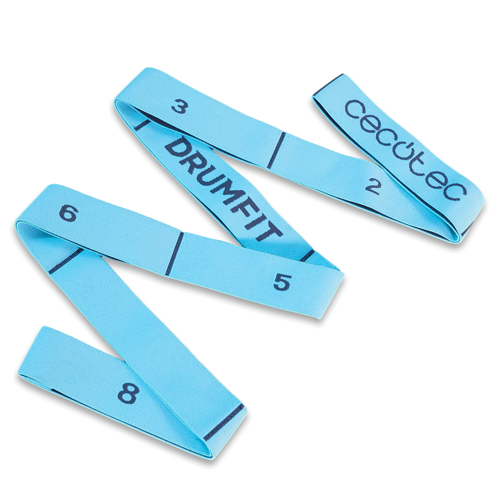 CECOTEC  Ελαστική Ταινία Γυμναστικής DrumFit Elastiband με 8 Επίπεδα Αντίστασης  CEC-07127