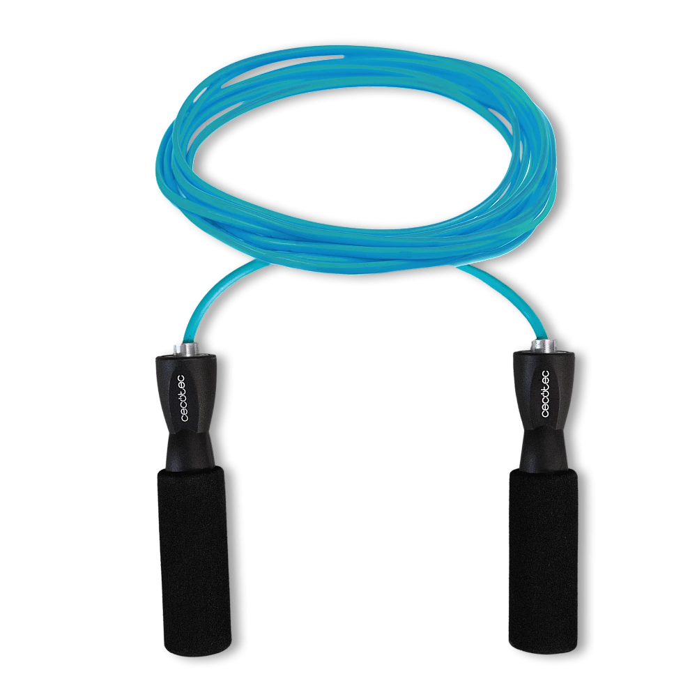 CECOTEC  Σχοινάκι Άσκησης DrumFit από PVC με Αντιολισθητικές Εργονομικές Λαβές και Σύστημα Ομαλής Κίνησης, 295 εκ.  CEC-07129