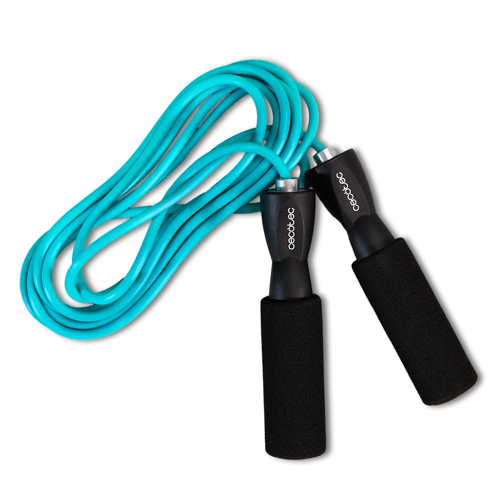 CECOTEC  Σχοινάκι Άσκησης DrumFit από PVC με Αντιολισθητικές Εργονομικές Λαβές και Σύστημα Ομαλής Κίνησης, 295 εκ.  CEC-07129