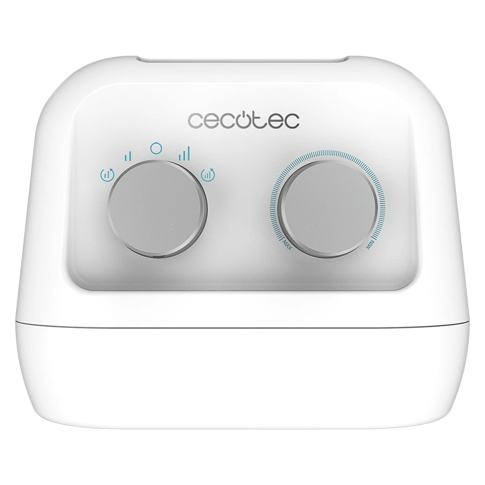 CECOTEC  Θερμαντικό ReadyWarm 1500 Max Κεραμικό Περιστρεφόμενο Λευκό με 1500 W, Ρυθμιζόμενο Θερμοστάτη και 3 Λειτουργίες  CEC-08271
