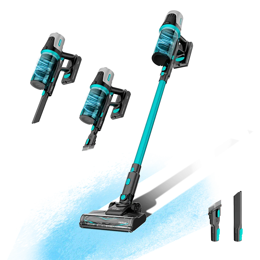 CECOTEC  Ασύρματη Σκούπα Conga Rockstar 1500 Horizon Genesis XL με 215W Ισχύ, 45' Αυτονομία, Μικτή Βούρτσα, Parallel Cyclone System και Δοχείο 600ml  CEC-102265