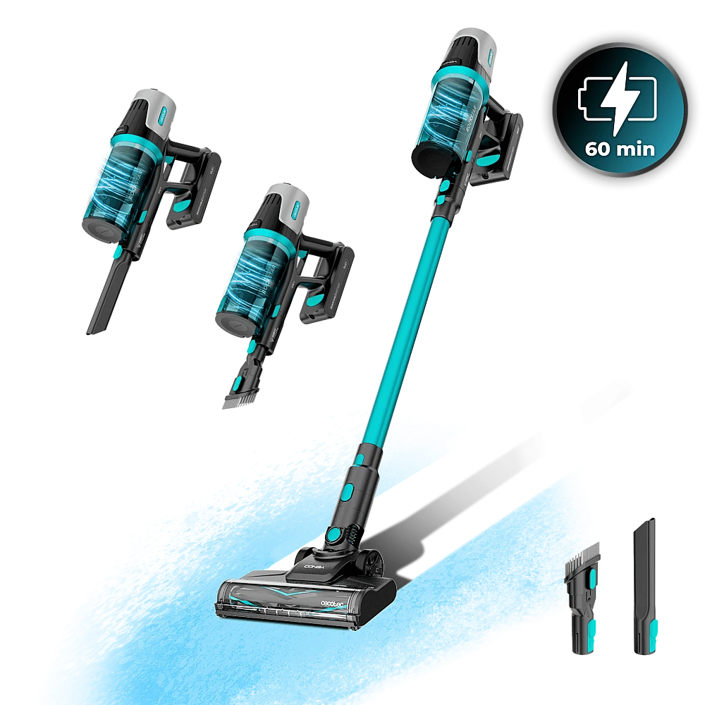 CECOTEC  Ασύρματη Σκούπα Conga Rockstar 1500 Horizon X-Treme XL με 215W, 60' Αυτονομία, Μικτή Βούρτσα, Parallel Cyclone System, Δοχείο 600ml  CEC-102266