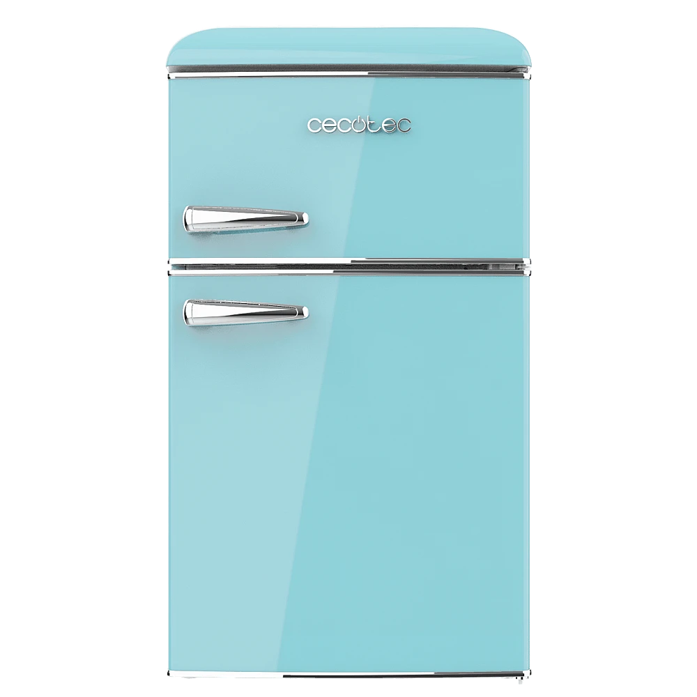 CECOTEC Μίνι Ρετρό Ψυγείο Bolero CoolMarket 2D Origin 86L Μπλε, Διπλής Πόρτας, 89,3x48,7cm, Ενεργειακή Κλάση E, LED Φωτισμός, Χρωμιωμένη Λαβή CEC-01898 CECOTEC Μίνι Ρετρό Ψυγείο Bolero CoolMarket 2D Origin 86L Μπλε, Διπλής Πόρτας, 89,3x48,7cm, Ενεργειακή Κλάση E, LED Φωτισμός, Χρωμιωμένη Λαβή CEC-01898