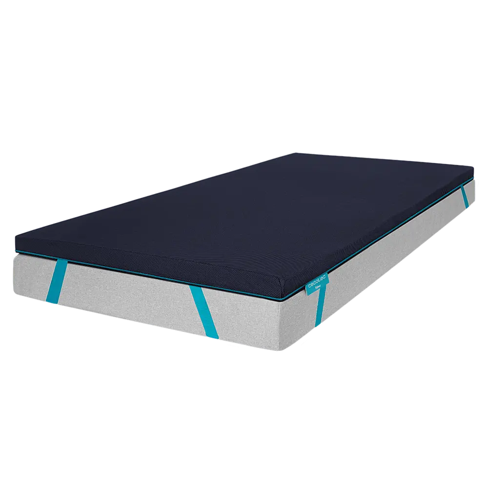 Ανώστρωμα Flow TopSerenity 100% Viscoelástica 5cm με 4 Ελαστικούς Ιμάντες και Αφαιρούμενο Κάλυμμα 190 x 90 x 5 cm  CEC-07373 CECOTEC