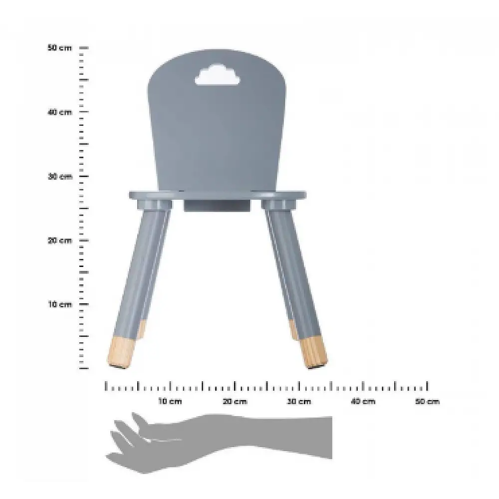 Atmosphera  Παιδική Καρέκλα Halmar Sweet Γκρι  127153C