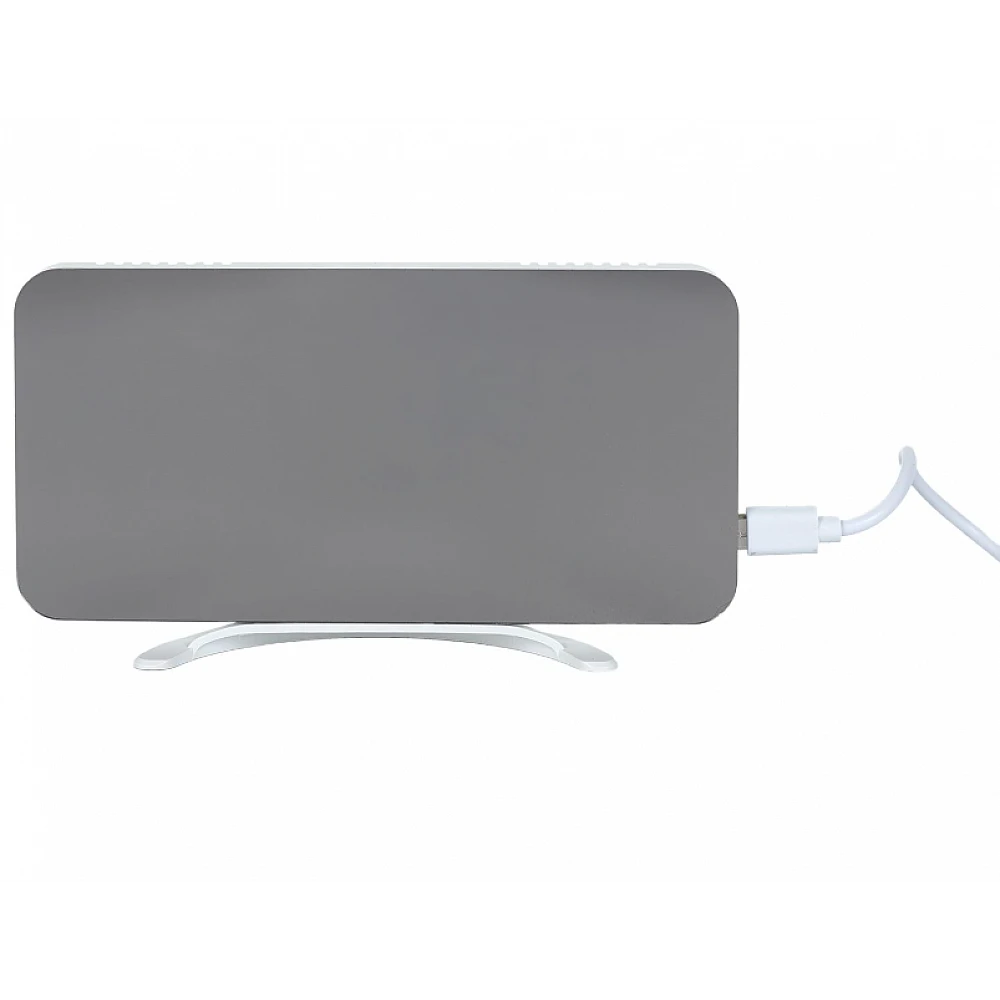 Ρολόι Ξυπνητήρι με Οθόνη LED  καθρέφτη RGB  15,8 x 1,3 x 7,8 cm HT0122 Be Mix