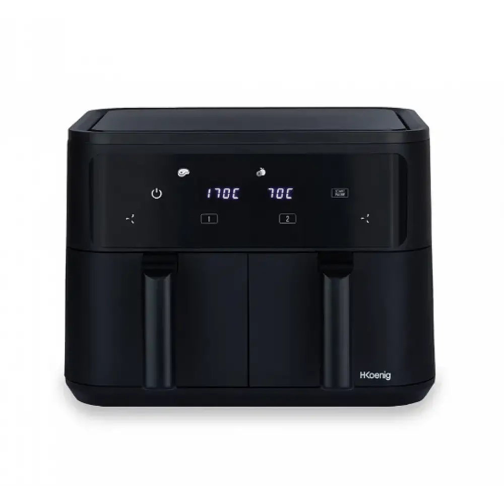 Διπλή Φριτέζα Αέρος Airfryer 9lt 2x4,5lt FRY900 H.Koenig