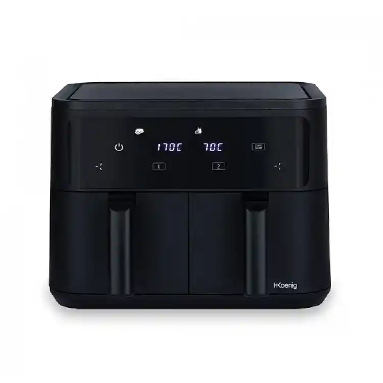 Διπλή Φριτέζα Αέρος Airfryer 9lt 2x4,5lt FRY900 H.Koenig