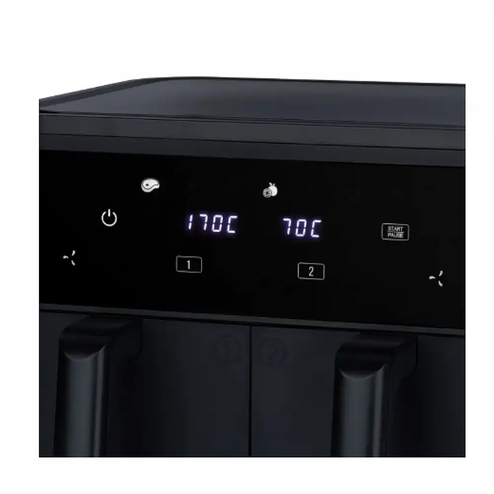Διπλή Φριτέζα Αέρος Airfryer 9lt 2x4,5lt FRY900 H.Koenig
